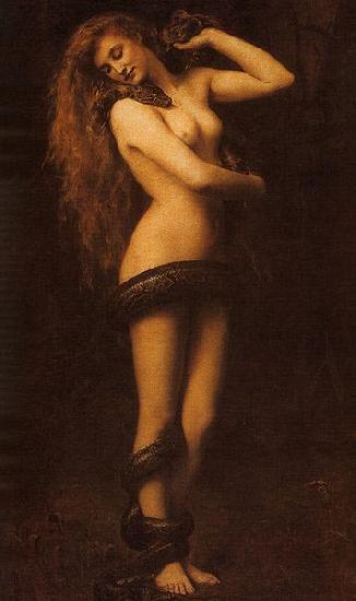 John Collier Lilith Germany oil painting art